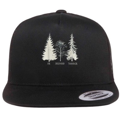 Fir Dogwood Tamarack Vintage Tree National Park Flatbill Hat