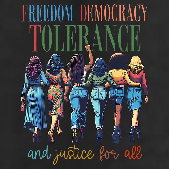 Freedom Democracy Tolerance And Justice For All Hands Off Adult Drive Performance Visor