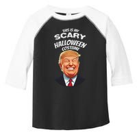 Funny Donald Trump Scary Halloween Gag President Costume Gag Toddler Fine Jersey T-Shirt