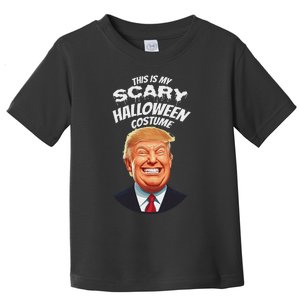 Funny Donald Trump Scary Halloween Gag President Costume Gag Toddler T-Shirt