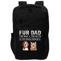 Fur Dad The Man The Myth Men Gift Funny Dog Cat Fathers Day Impact Tech Backpack