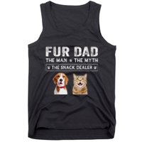 Fur Dad The Man The Myth Men Gift Funny Dog Cat Fathers Day Tank Top