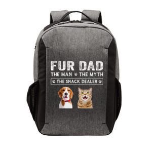 Fur Dad The Man The Myth Men Gift Funny Dog Cat Fathers Day Vector Backpack