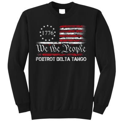 Foxtrots Delta Tangos Funny Foxtrots Delta Tangos   Sweatshirt