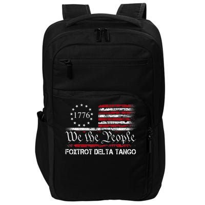 Foxtrots Delta Tangos Funny Foxtrots Delta Tangos   Impact Tech Backpack