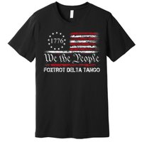Foxtrots Delta Tangos Funny Foxtrots Delta Tangos   Premium T-Shirt