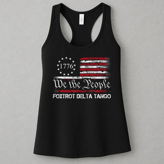 Foxtrots Delta Tangos Funny Foxtrots Delta Tangos   Womens Tank Top