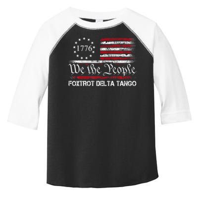 Foxtrots Delta Tangos Funny Foxtrots Delta Tangos   Toddler Fine Jersey T-Shirt
