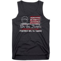 Foxtrots Delta Tangos Funny Foxtrots Delta Tangos   Tank Top