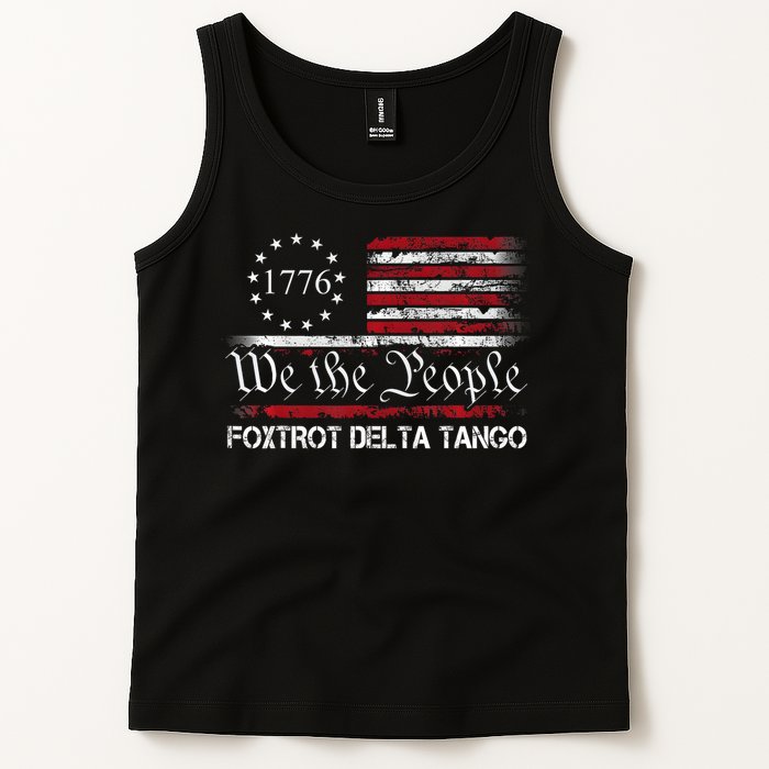 Foxtrots Delta Tangos Funny Foxtrots Delta Tangos   Tank Top