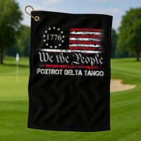 Foxtrots Delta Tangos Funny Foxtrots Delta Tangos   Golf Towel