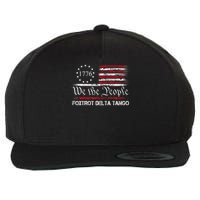 Foxtrots Delta Tangos Funny Foxtrots Delta Tangos   Wool Snapback Cap