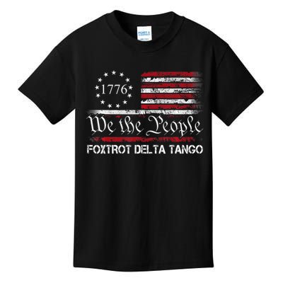 Foxtrots Delta Tangos Funny Foxtrots Delta Tangos   Kids T-Shirt