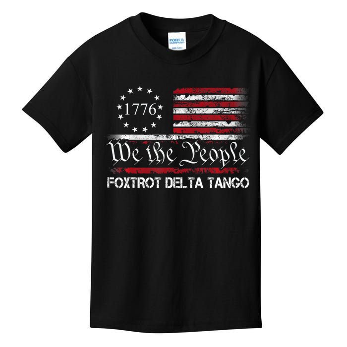 Foxtrots Delta Tangos Funny Foxtrots Delta Tangos   Kids T-Shirt