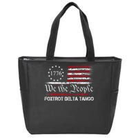 Foxtrots Delta Tangos Funny Foxtrots Delta Tangos   Zip Tote Bag