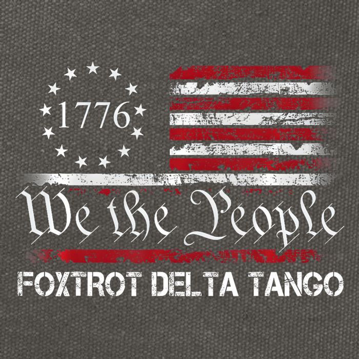 Foxtrots Delta Tangos Funny Foxtrots Delta Tangos   Cotton Canvas Backpack