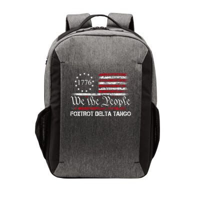 Foxtrots Delta Tangos Funny Foxtrots Delta Tangos   Vector Backpack