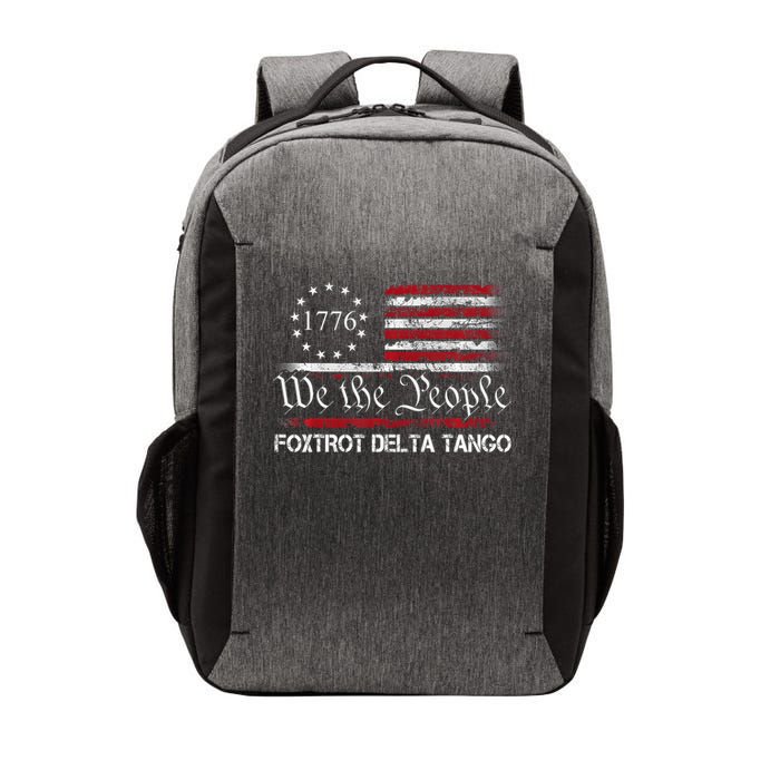 Foxtrots Delta Tangos Funny Foxtrots Delta Tangos   Vector Backpack