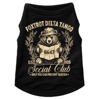 Foxtrot Delta Tango Social Club Only You Can Prevent Fascism Doggie Tank