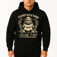 Foxtrot Delta Tango Social Club Only You Can Prevent Fascism Hoodie