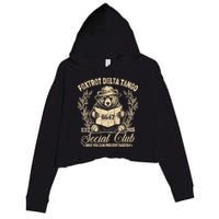Foxtrot Delta Tango Social Club Only You Can Prevent Fascism Crop Fleece Hoodie