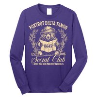 Foxtrot Delta Tango Social Club Only You Can Prevent Fascism Long Sleeve Shirt