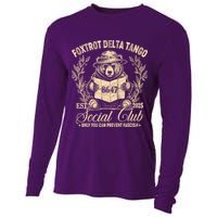 Foxtrot Delta Tango Social Club Only You Can Prevent Fascism Cooling Performance Long Sleeve Crew