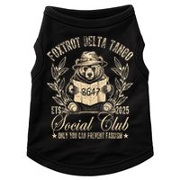 Foxtrot Delta Tango Social Club Only You Can Prevent Fascism Doggie Tank
