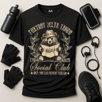 Foxtrot Delta Tango Social Club Only You Can Prevent Fascism Performance Shirt