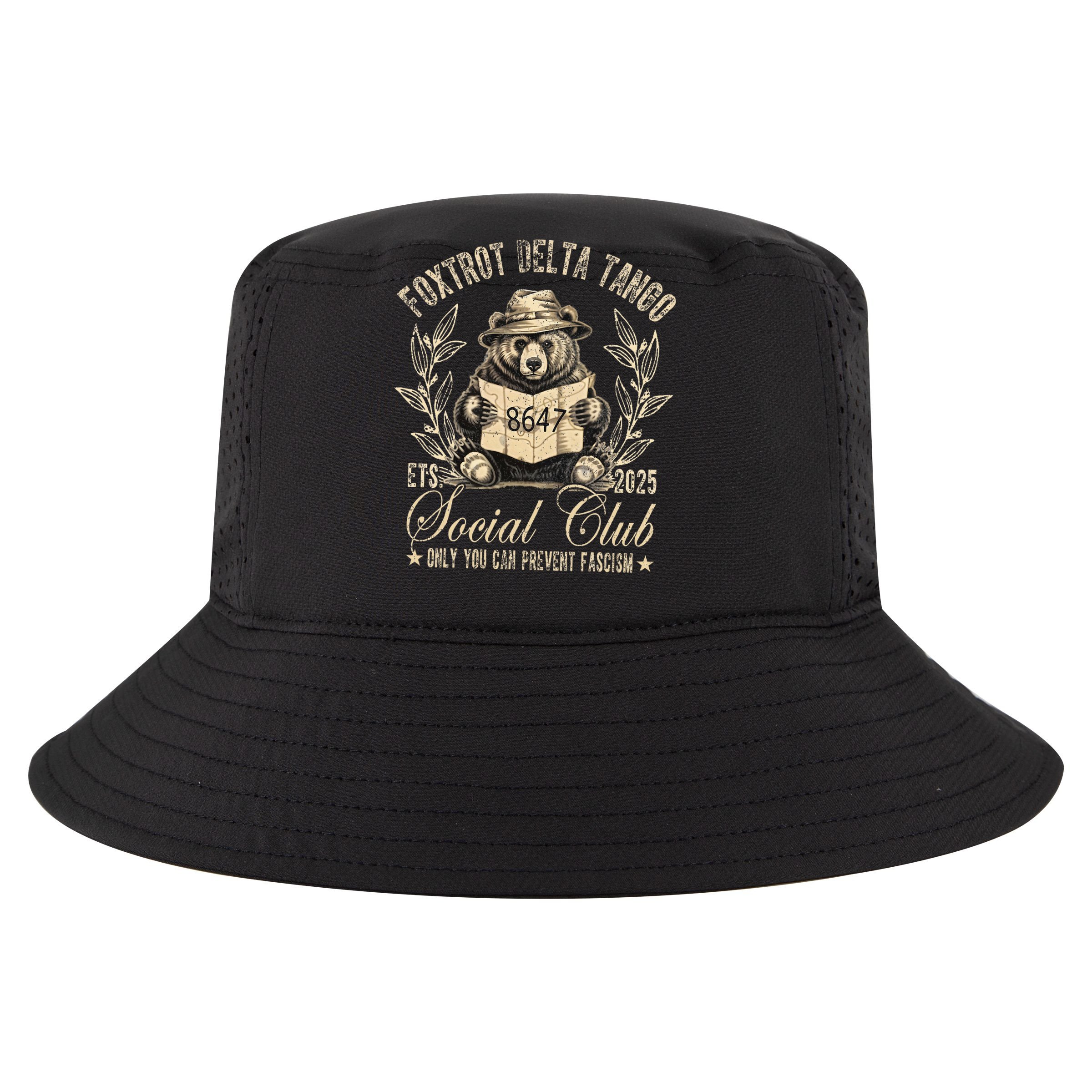 Foxtrot Delta Tango Social Club Only You Can Prevent Fascism Apron