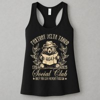 Foxtrot Delta Tango Social Club Only You Can Prevent Fascism Womens Tank Top
