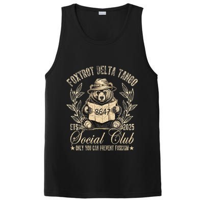 Foxtrot Delta Tango Social Club Only You Can Prevent Fascism PosiCharge Competitor Tank