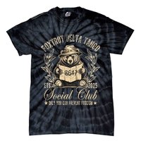 Foxtrot Delta Tango Social Club Only You Can Prevent Fascism Tie-Dye T-Shirt