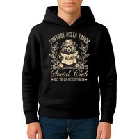 Foxtrot Delta Tango Social Club Only You Can Prevent Fascism Kids Hoodie