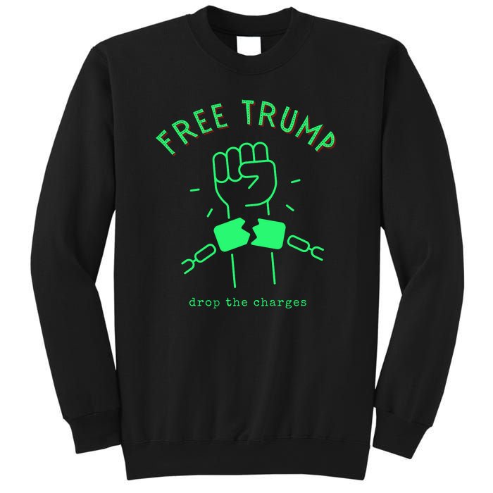 Free Donald Trump MAGA Conservative Sweatshirt