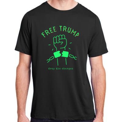 Free Donald Trump MAGA Conservative Adult ChromaSoft Performance T-Shirt