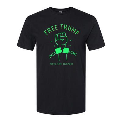 Free Donald Trump MAGA Conservative Softstyle CVC T-Shirt