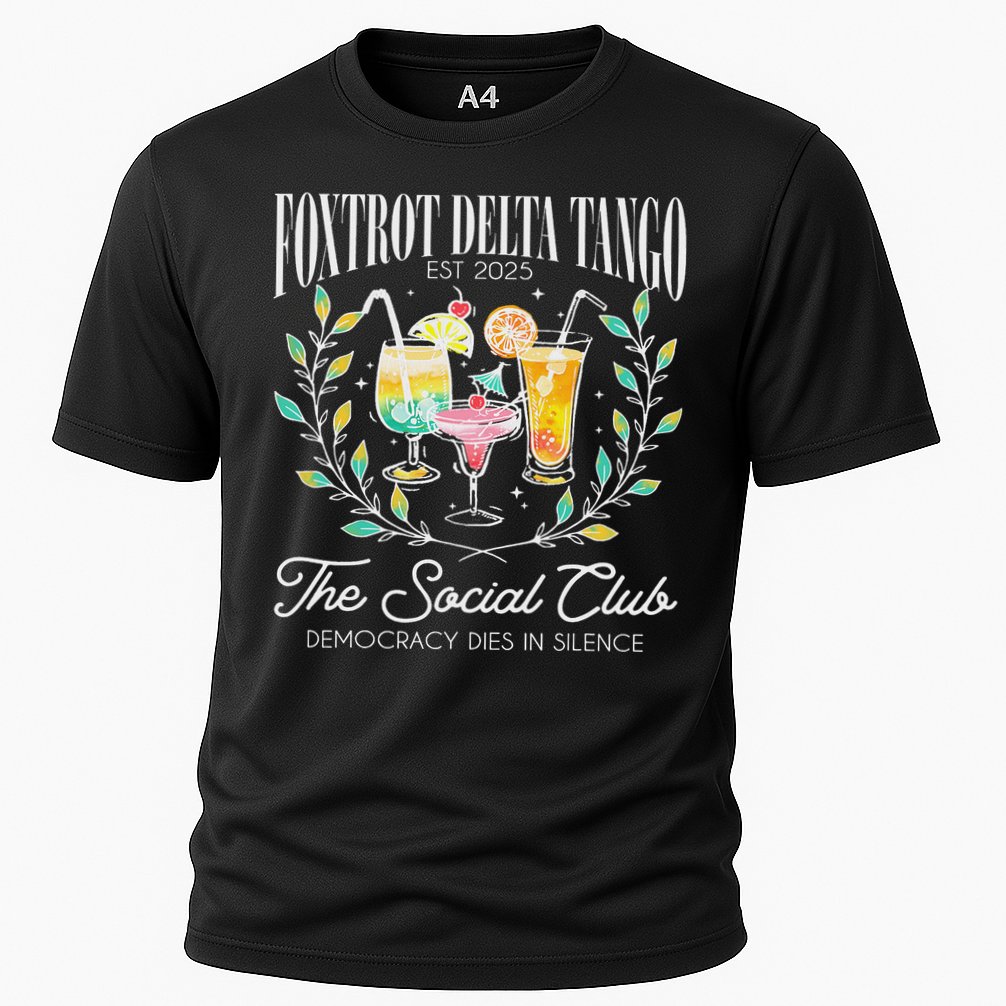 Foxtrots Deltas Tangos Retro Vintage Beach Performance Shirt