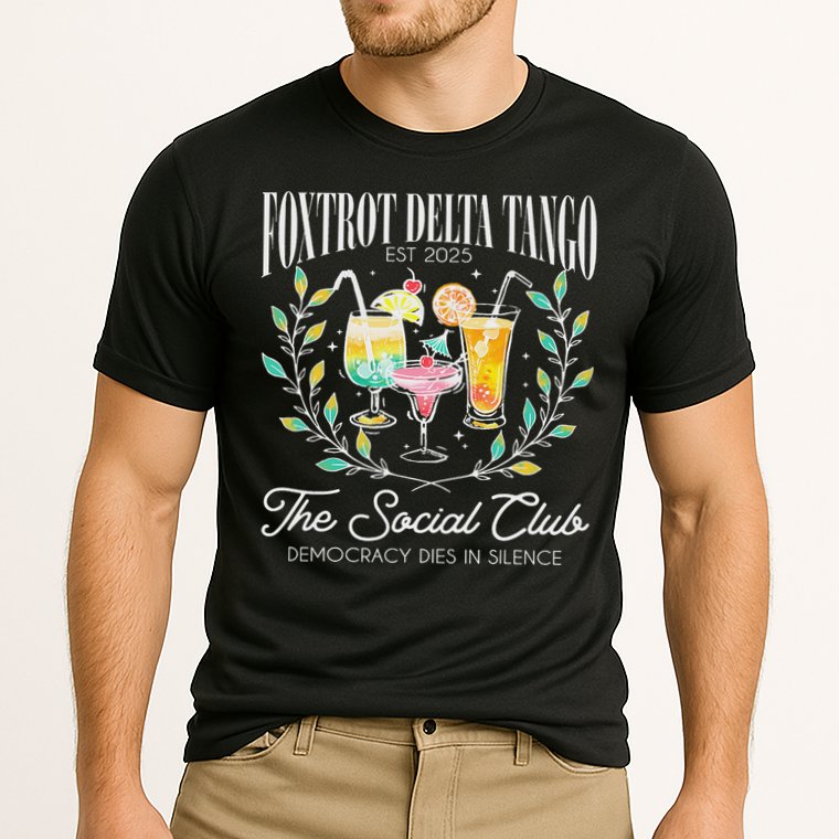 Foxtrots Deltas Tangos Retro Vintage Beach Performance Shirt