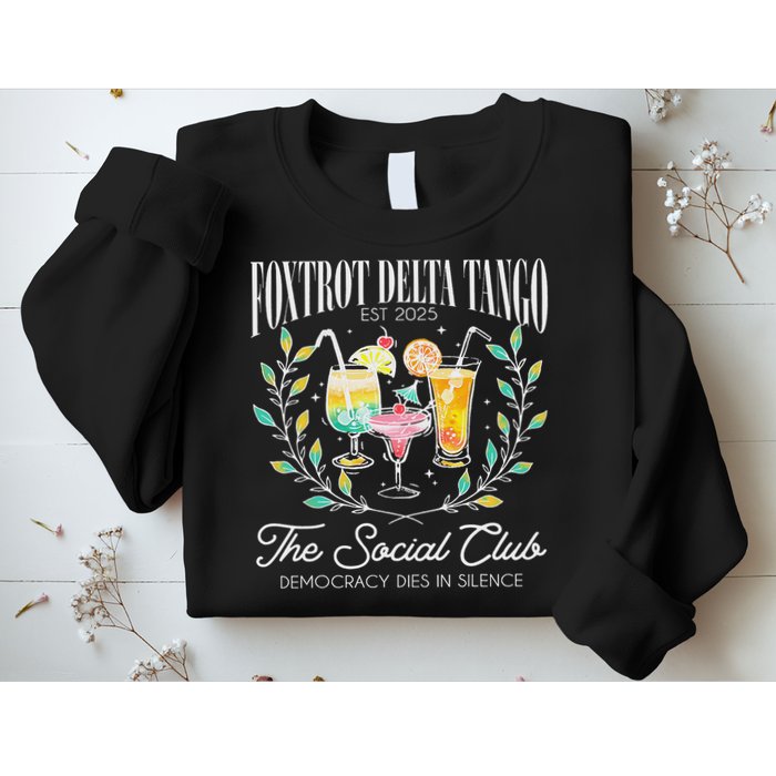 Foxtrots Deltas Tangos Retro Vintage Beach Sweatshirt