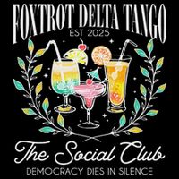 Foxtrots Deltas Tangos Retro Vintage Beach Sweatshirt