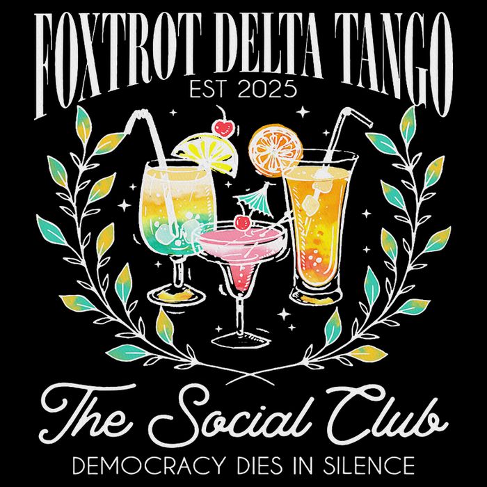 Foxtrots Deltas Tangos Retro Vintage Beach Sweatshirt