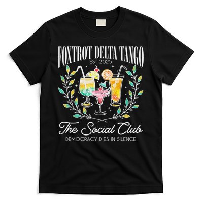 Foxtrots Deltas Tangos Retro Vintage Beach T-Shirt
