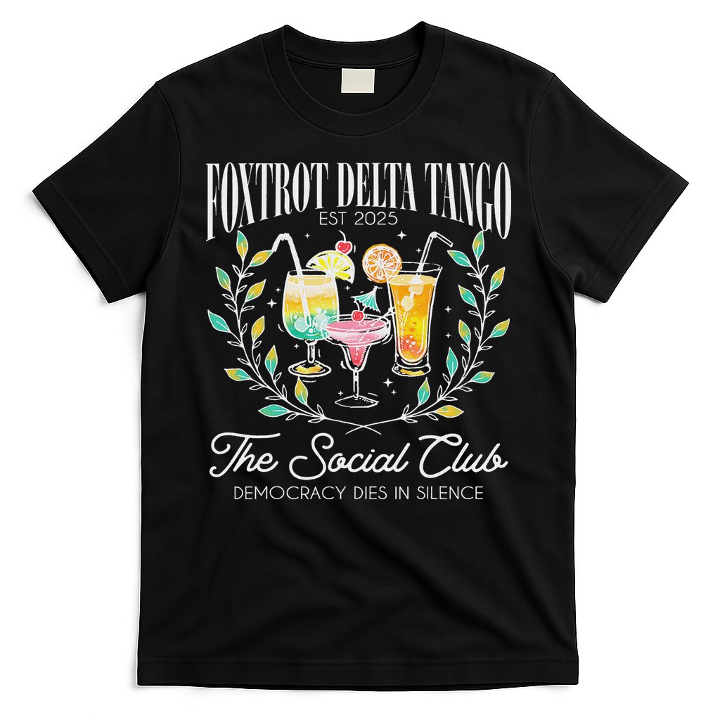 Foxtrots Deltas Tangos Retro Vintage Beach T-Shirt