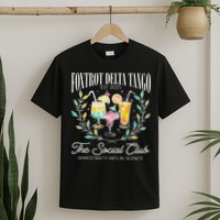 Foxtrots Deltas Tangos Retro Vintage Beach T-Shirt