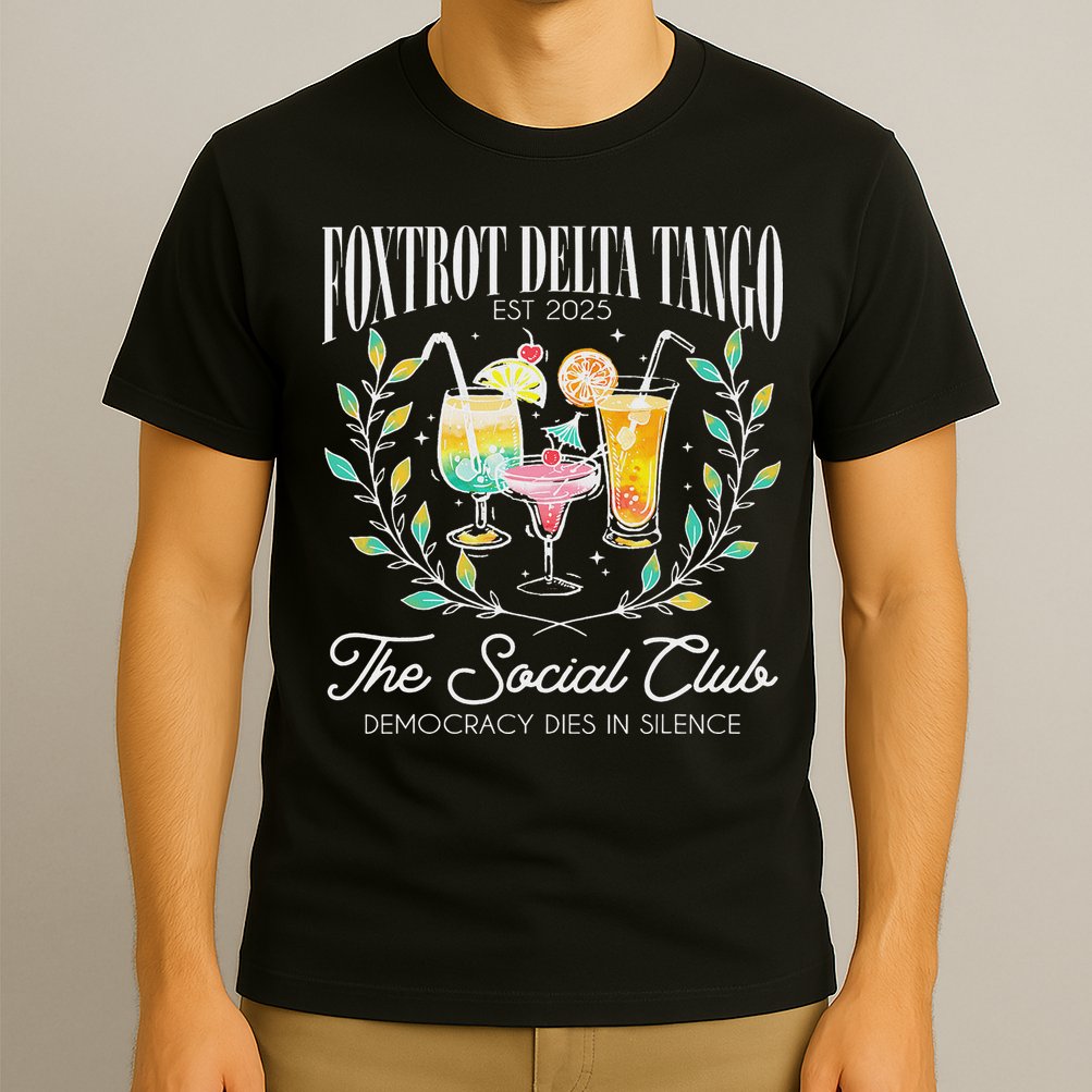 Foxtrots Deltas Tangos Retro Vintage Beach T-Shirt