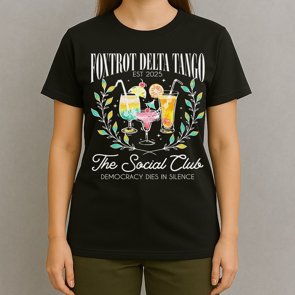 Foxtrots Deltas Tangos Retro Vintage Beach T-Shirt