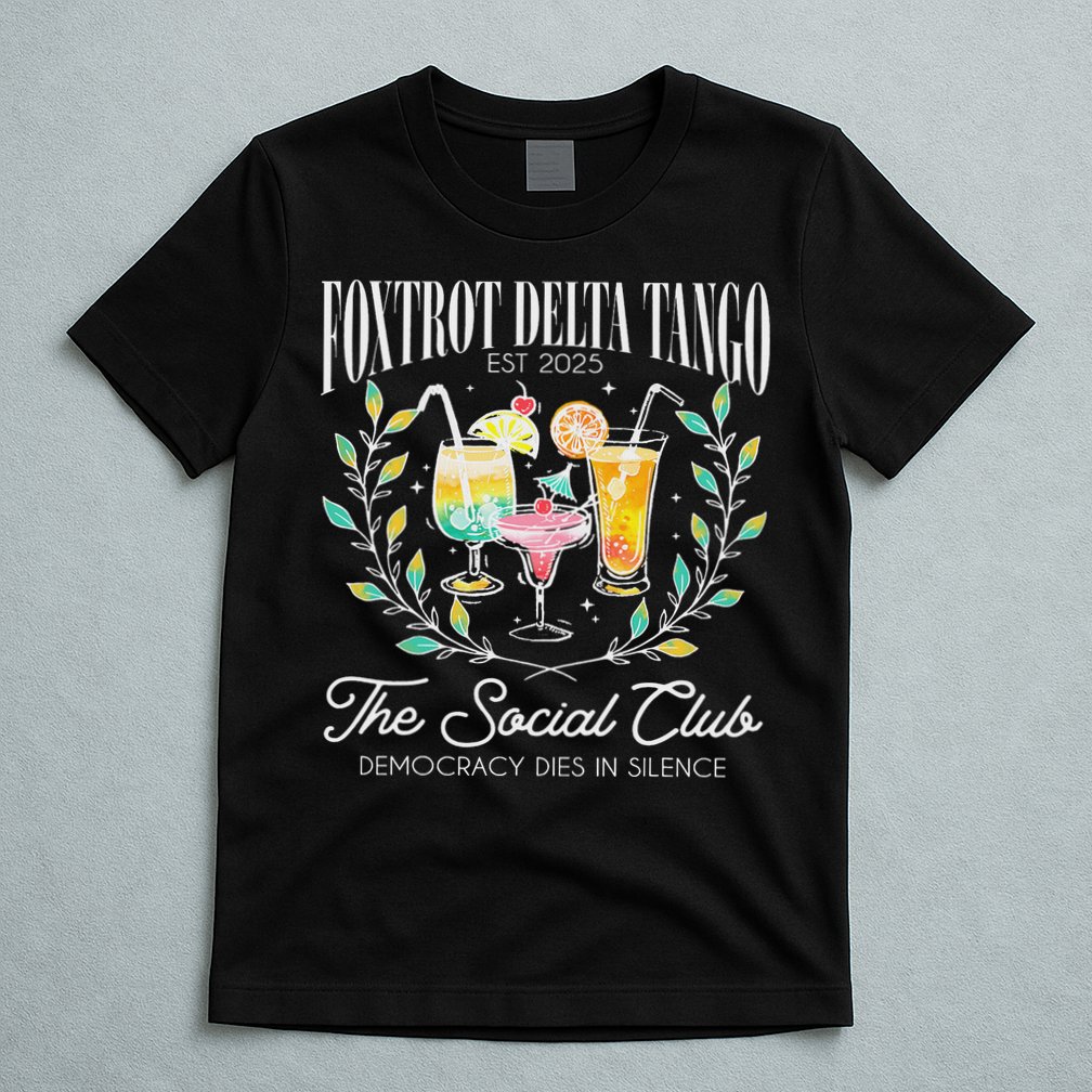 Foxtrots Deltas Tangos Retro Vintage Beach T-Shirt