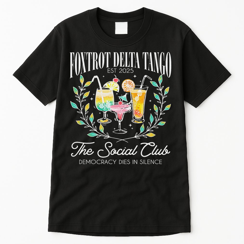 Foxtrots Deltas Tangos Retro Vintage Beach Tall T-Shirt
