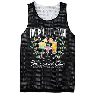 Foxtrots Deltas Tangos Retro Vintage Beach Mesh Reversible Basketball Jersey Tank
